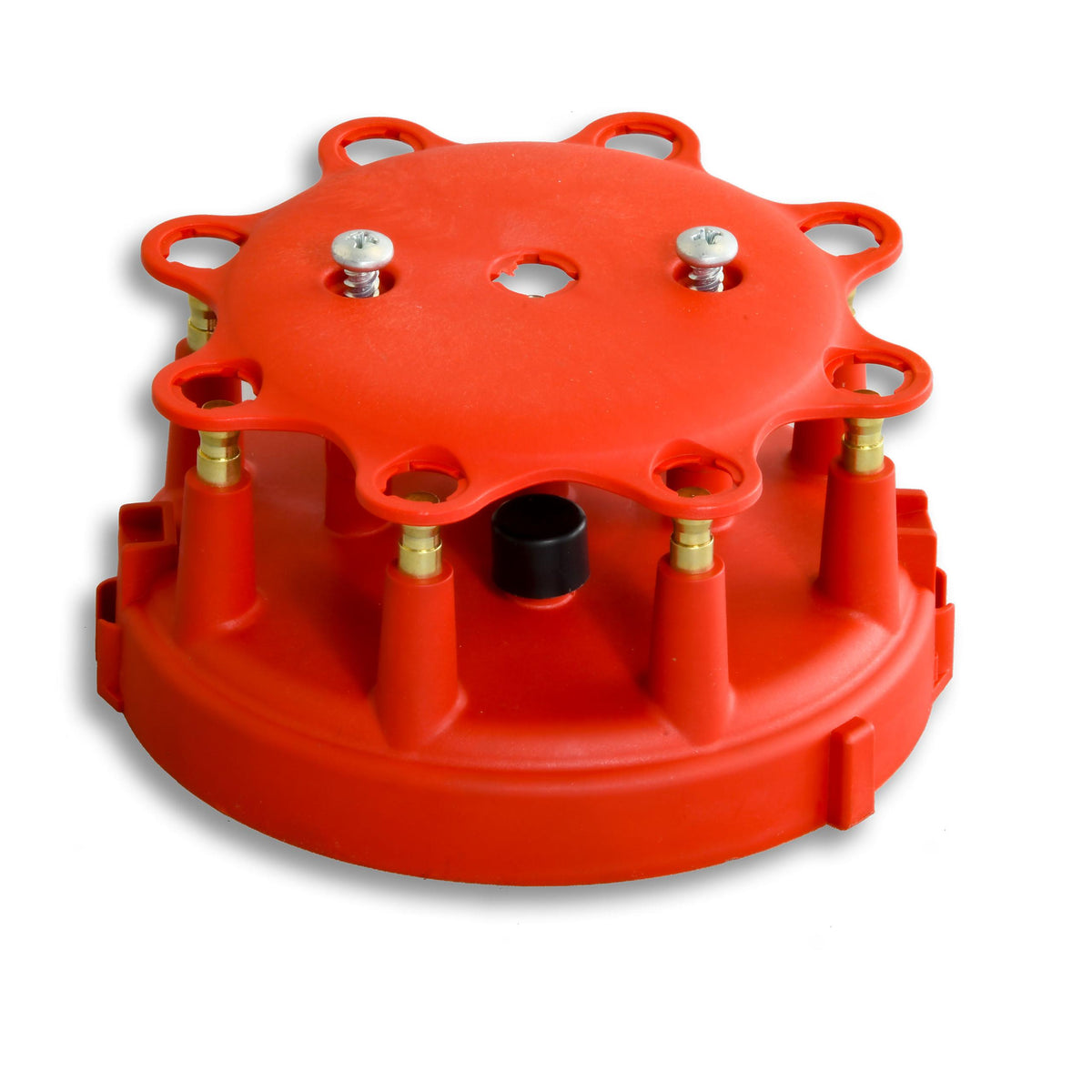 Pertronix Flame-Thrower Hei Distributor Cap And Rotor Kit - Red (Ford V8) - D4021
