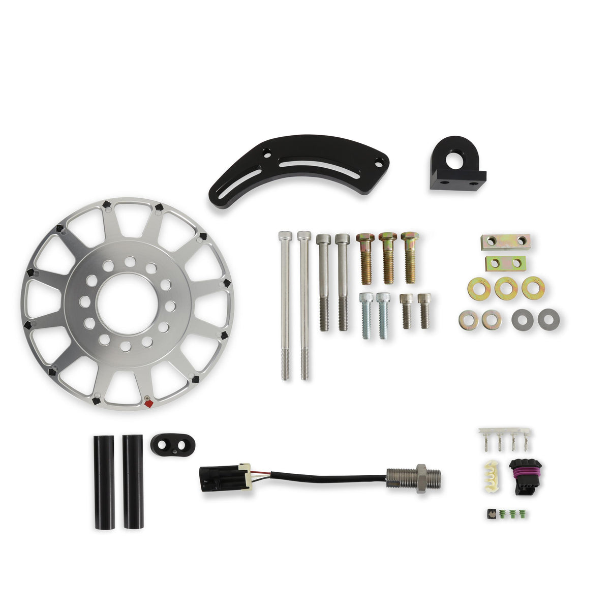 Holley 8-Inch 12-1X Crank Trigger Kit, LS, Hall Effect - 556-174