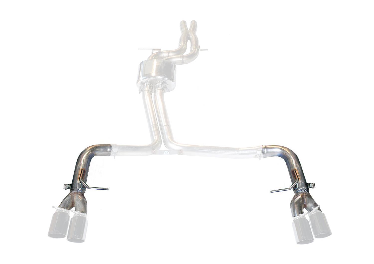 AWE Touring-to-Track Conversion Kit for B8/8.5 S4/S5 3.0T - for 90mm Tips - 3820-41006