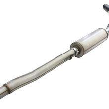 AFE MACH Force-Xp 4 IN Stainless Steel Cat-Back Exhaust System w/Black Tip (2015-2020 F-150, F-150) - 49-43069-B