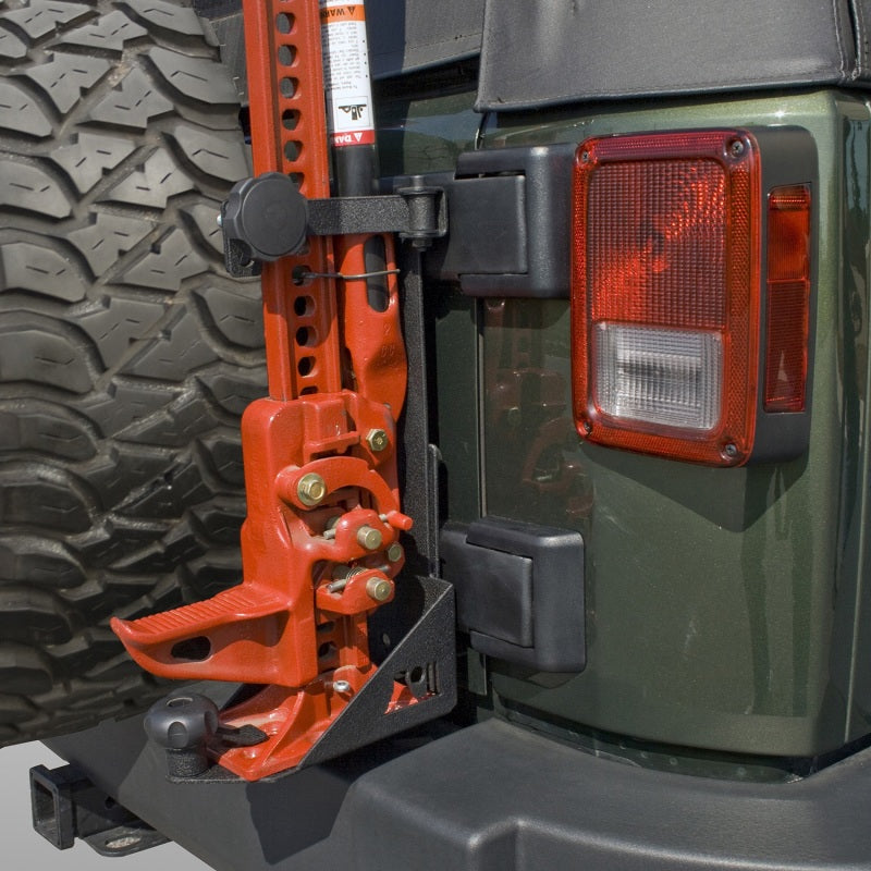 Rugged Ridge Jack Mounting Bracket Kit; 07-18 Jeep Wrangler Jk/Jku - 11586.08