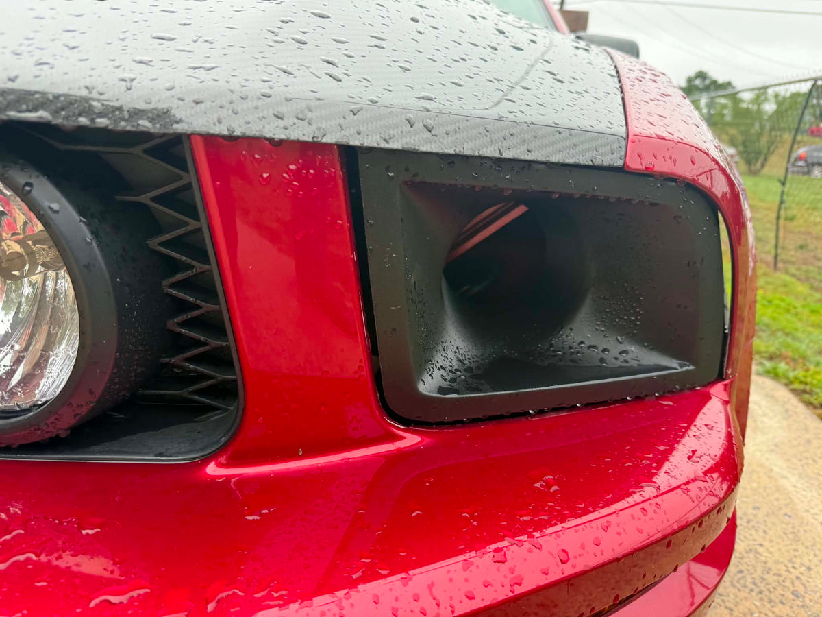 Lenz Composites ABS Headlight Intake Duct (2005-2009 Mustangs)