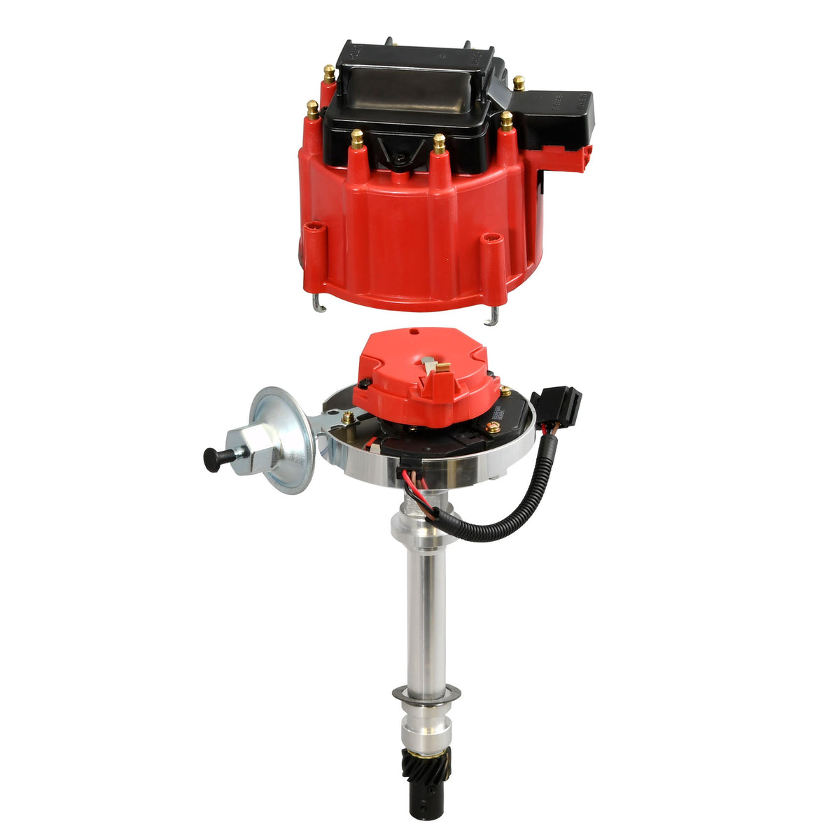 Pertronix Flame Thrower Distributor HEI Chevrolet Small Block / Big Block - Red - D1061