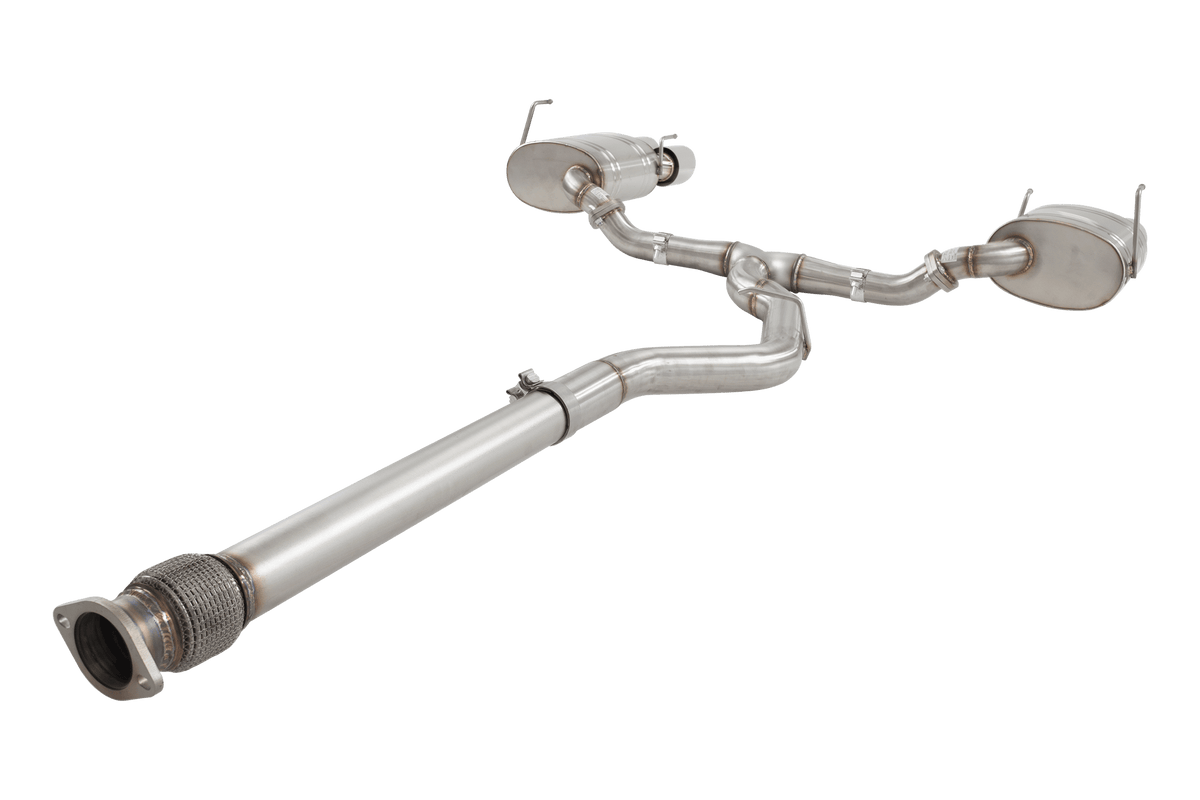 XForce Subaru WRX VB 304 Stainless Steel 3" Cat-Back System with Quad Tips (2022-Current VB WRX) - ESSW29CS