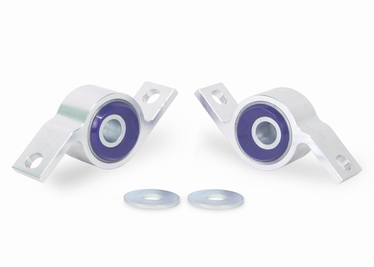 SuperPro Control Arm Lower - Inner Rear Bushing Kit-Double Offset (1990-2007 Impreza, Legacy, Outback) - ALOY1388-90AK