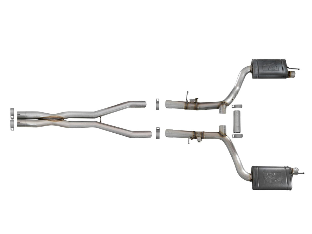AFE MACH Force-Xp Cat-Back Exhaust System (2017-2021 Challenger) - 49-32061