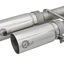 AFE Rebel Series 3 IN 409 Stainless Steel Cat-Back Exhaust System w/Polished Tip (2004-2015 Titan, Titan, Titan, Titan, Titan) - 49-46124-P