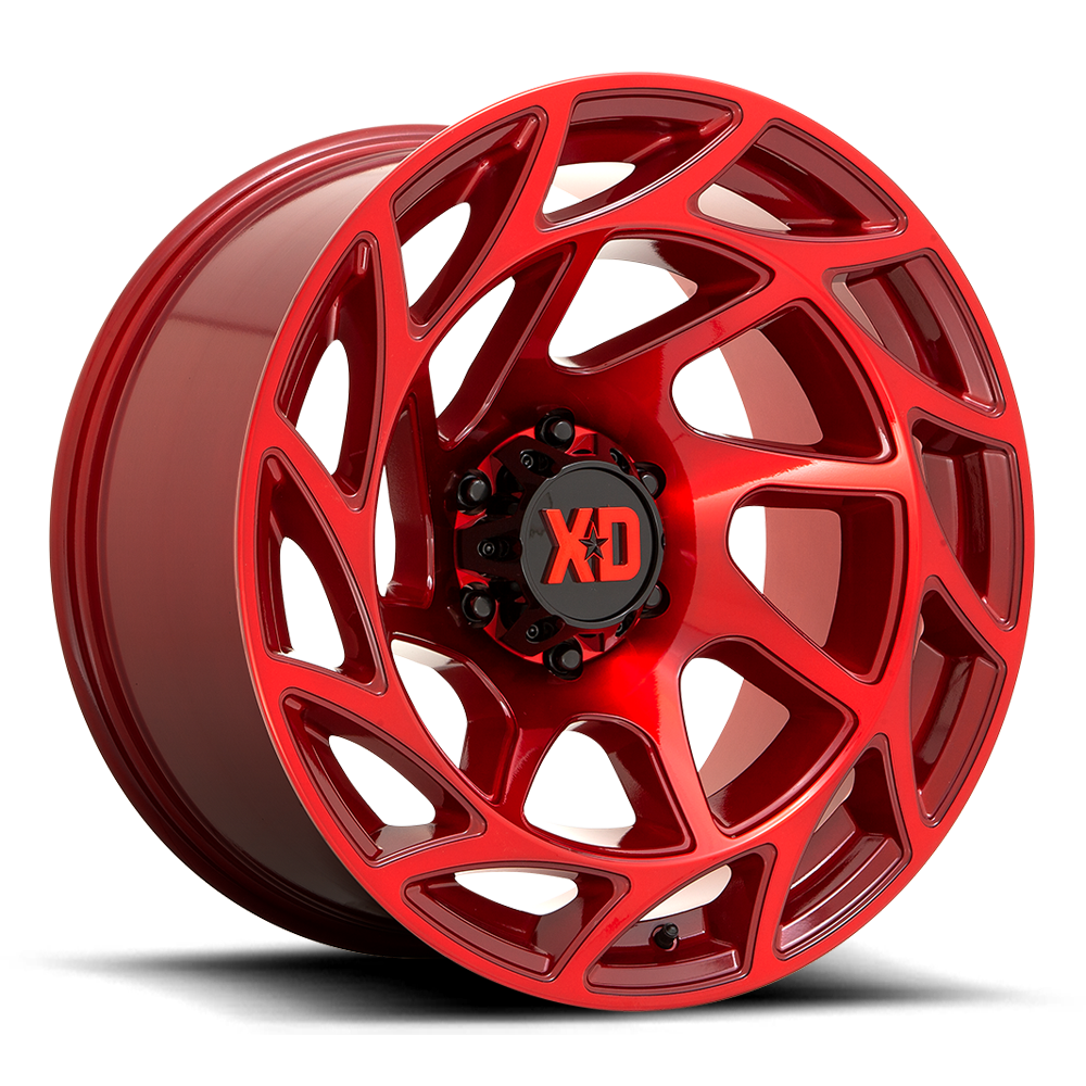 XD860 Onslaught Candy Red 20X9 8X170