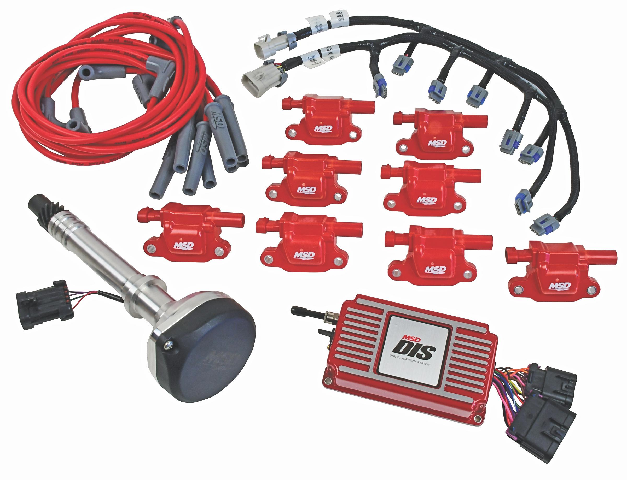 DIS Kit, Chevy Small/Big Block, RED.  - 60151