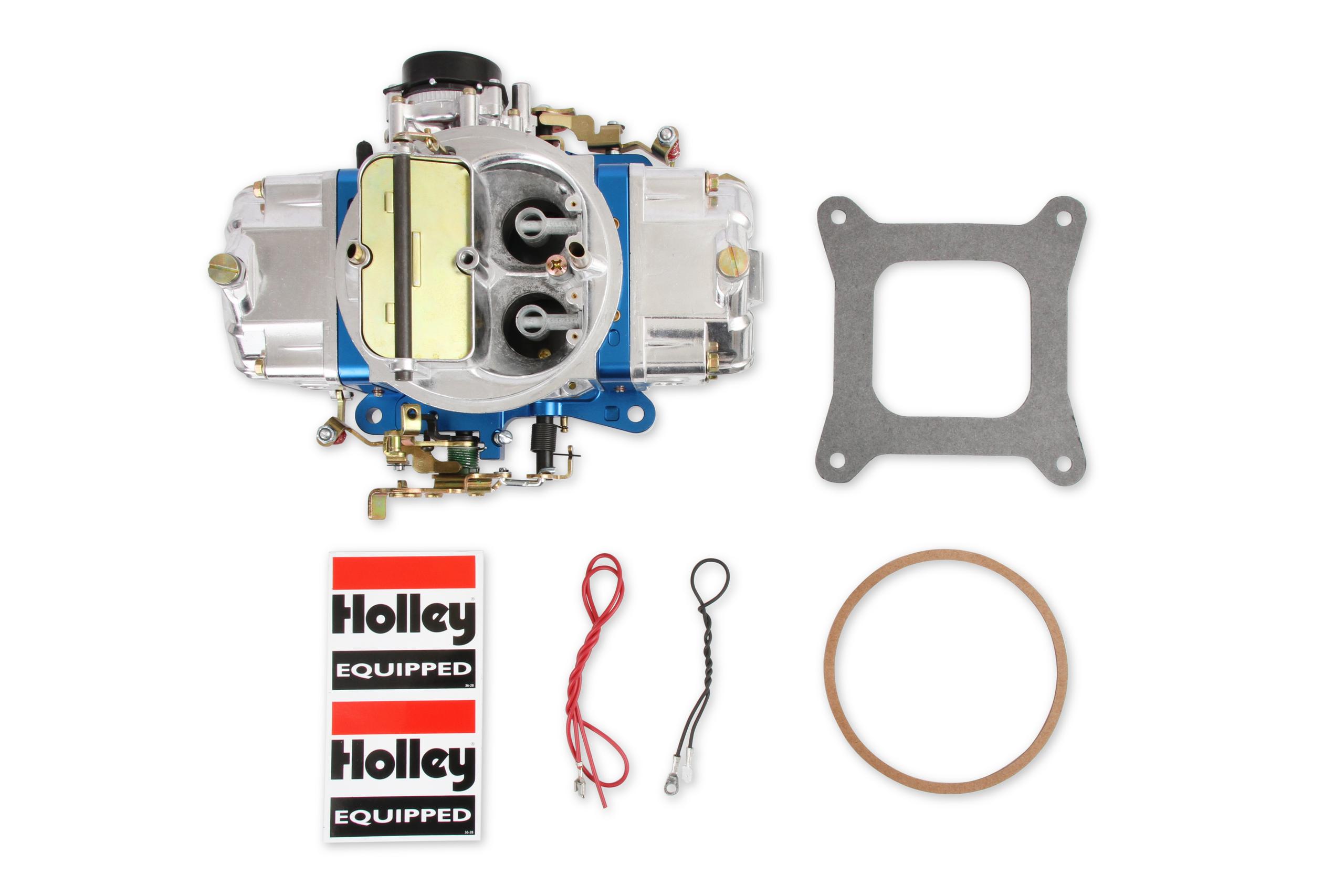 Holley 850 CFM Ultra Double Pumper Carburetor.  - 0-76850BL