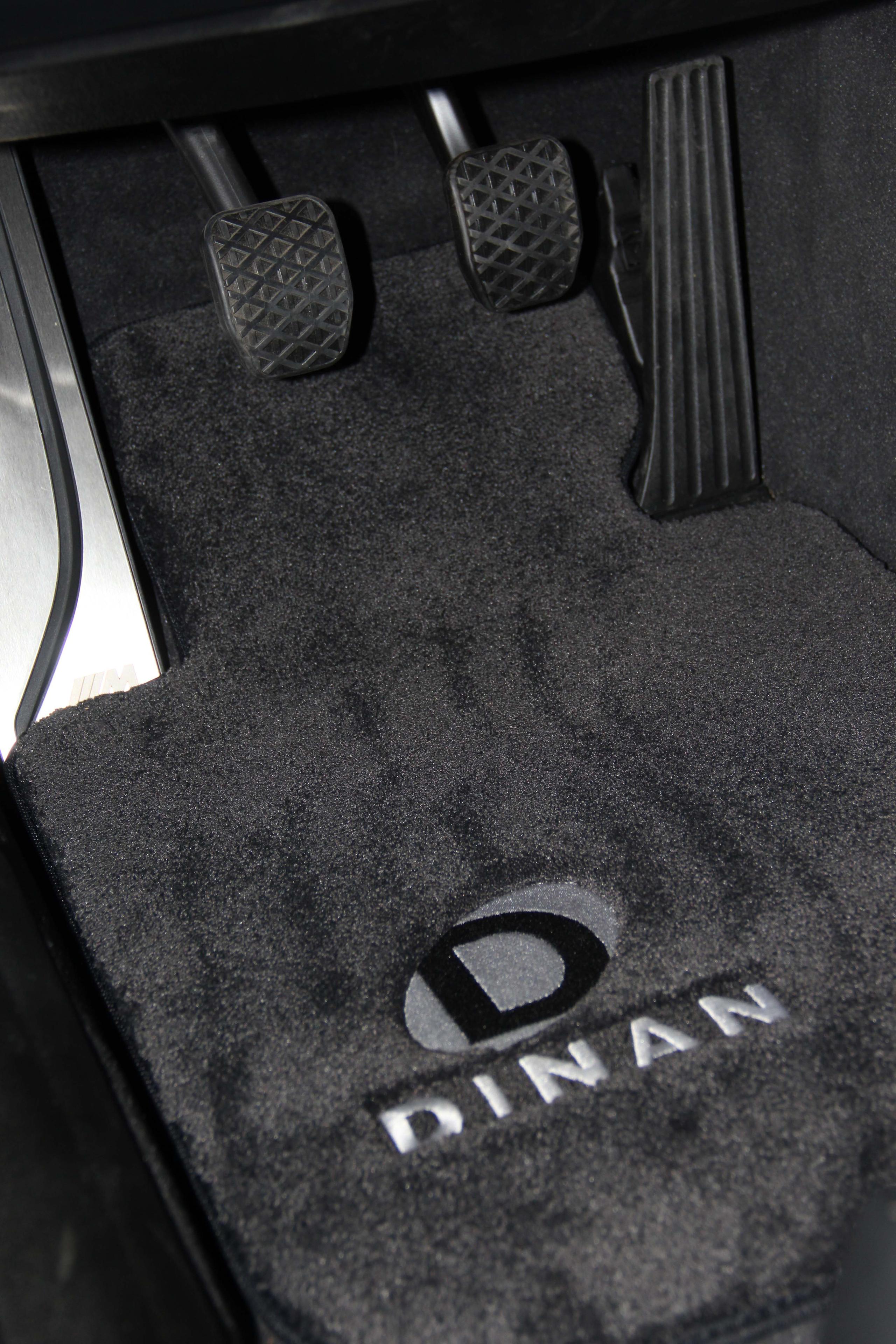 F13 Mats; Black W/ Silver Logo  - D701-DNBW2711-4C-BLK