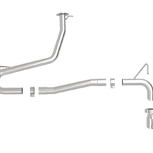 AFE Takeda 2-1/2 IN 304 Stainless Steel Axle-Back Exhaust w/o Muffler Polished Tips Hyundai Kona 18-23 L4-1.6L (t) - 49-37017NM-P