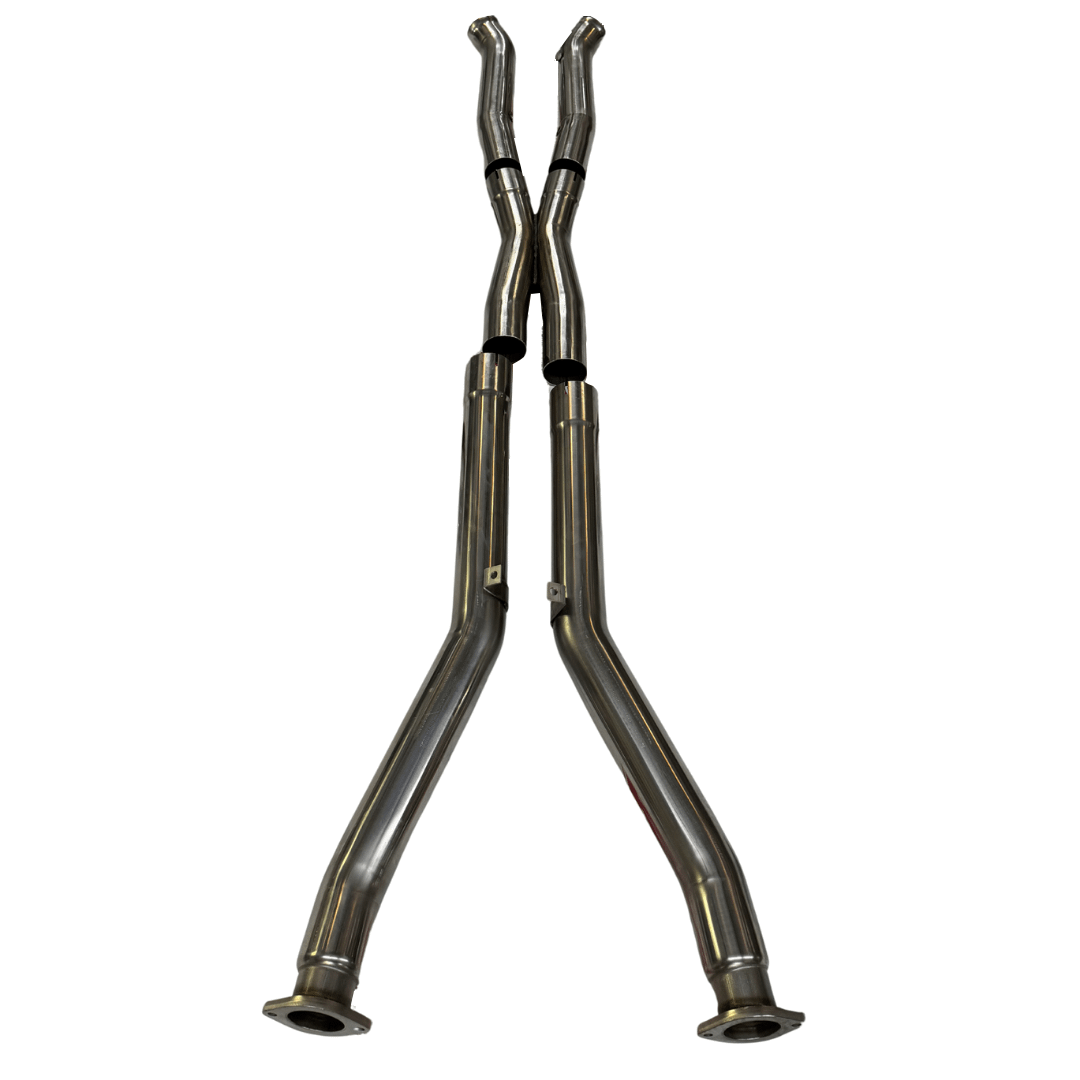 Kooks 3" x 2-1/2" SS Comp. Only X-Pipe. 1997-04 Corvette. Requires Headers. - 21503101
