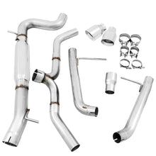 AWE Tuning VW MK7 Golf Alltrack/Sportwagen 4Motion Track Edition Exhaust - Polished Silver Tips - 3020-32044