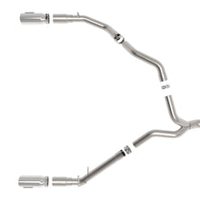 AFE Large Bore-HD 5 IN 409 Stainless Steel DPF-Back Exhaust System w/Polished Tip (2020-2021 1500) - 49-42080-P