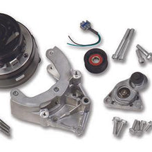 Holley LS A/C Accessory Drive Kit - Includes R4 A/C Compressor, Tensioner, &amp; Pulleys.  - 20-140