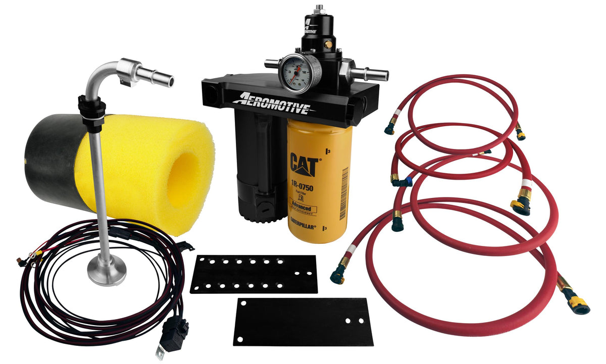 Aeromotive Fuel Pump, Diesel, 230Gph, 08-10 6.4L Ford Powerstroke Complete Kit - 11817
