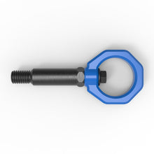 aFe CONTROL Rear Tow Hook Blue (2020-2021 GR Supra, GR Supra, GR Supra) - 450-721001-L