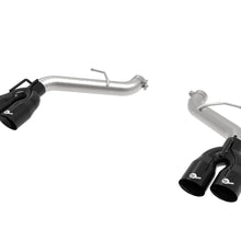 AFE MACH Force-Xp 2-1/2 IN 409 Stainless Steel Axle-Back Exhaust System Black (Chevrolet Camaro SS 16-24 V8-6.2L) - 49-44119NM-B