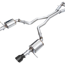 AWE Touring Edition Exhaust - Diamond Black Tips (2018-2023 Dodge Durango 6.4L / 6.2L SC) - 3015-33952