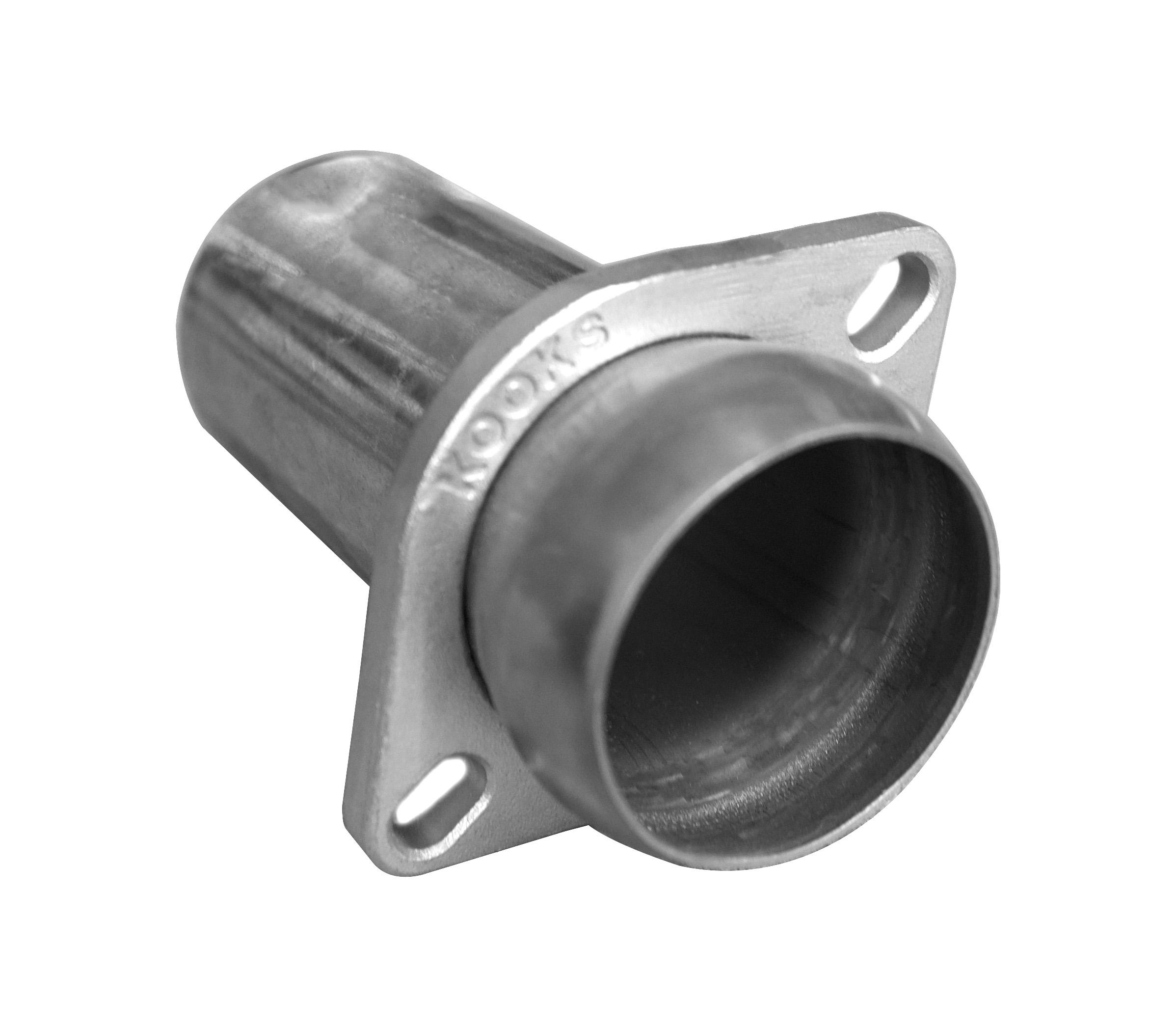 Kooks 2-1/2" Balled Pipe - 7105-AS-MALE
