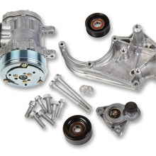 Holley LS A/C Accessory Drive Kit - Includes SD7 A/C Compressor, Tensioner, &amp; Pulleys.  - 20-142