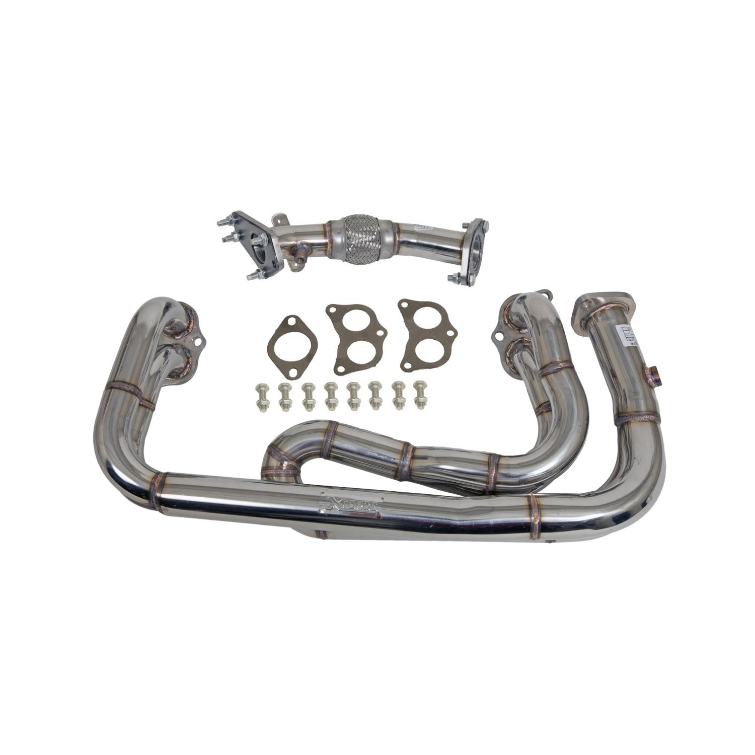 XForce Subaru Wrx Ej20 Tri-Y 1"3/4 Stainless Steel Header System With Up Pipe - TH-EJ20-TY