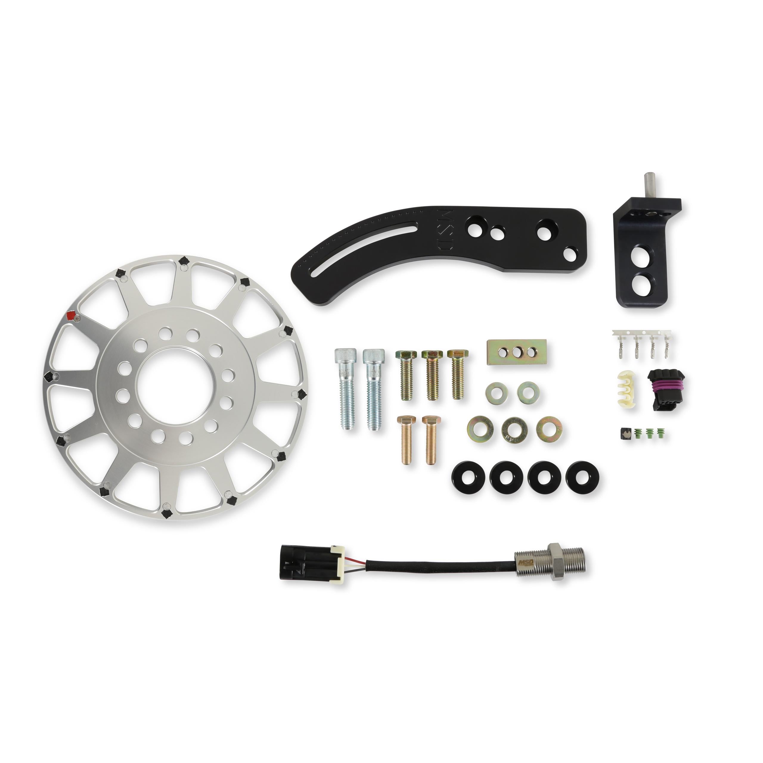 Holley 8-Inch 12-1X Crank Trigger Kit, BBC, Hall Effect - 556-170
