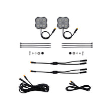Diode Dyamics Rock Light  - Red/White -  M8 Add-On 2-Pack