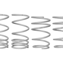 Whiteline Performance Coil Springs Lowered Front/Rear Performance Kit Lowers Vehicle 25MM 02-03 Subaru Whiteline - WSK-SUB001