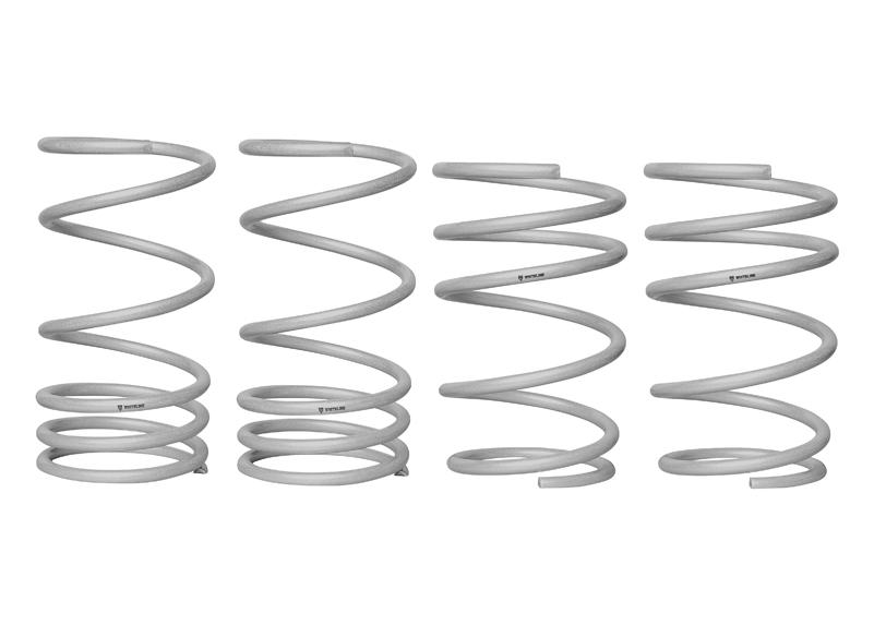 Whiteline Performance Coil Springs Lowered Front/Rear Performance Kit Lowers Vehicle 25MM 02-03 Subaru Whiteline - WSK-SUB001