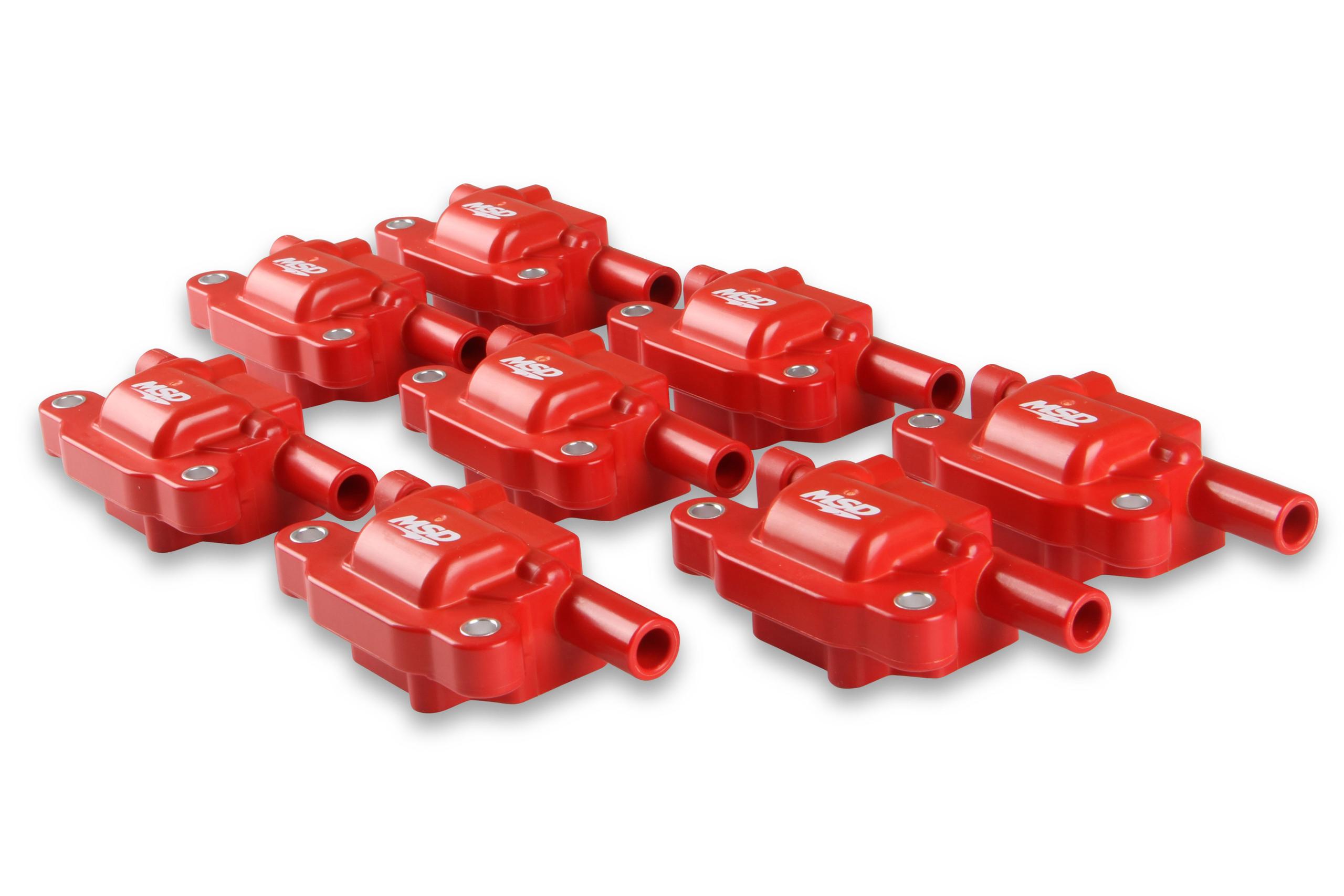 Msd 82658 Coils, Gm Ls2/3/4/7/9, 05-13, 8-Pack