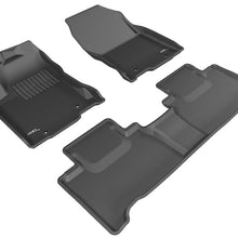 3D MAXpider 2015-2020 Lexus NX/NX Hybrid Kagu 1st & 2nd Row Floormats - Black