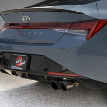 AFE Takeda 3 IN 304 Stainless Steel Axle-Back Exhaust w/ Carbon Tips (2021-2025 Elantra N Line) - 49-37045-C
