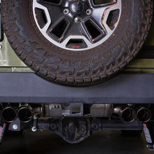 AFE Axle-Back Exhaust System (2007-2018 Jeep Wrangler V6-3.6/3.8L) - 49-38086-B