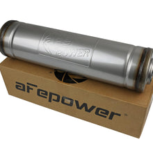 AFE MACH Force-Xp 304 Stainless Steel Muffler (2-1/2 IN ID Center/Center x 5 IN Dia. x 18 IN L - Round Body) - 49M30048