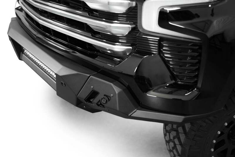 Addictive Desert Designs 2022-2025 Chevrolet Silverado 1500 Black Label Front Bumper - F140300010103