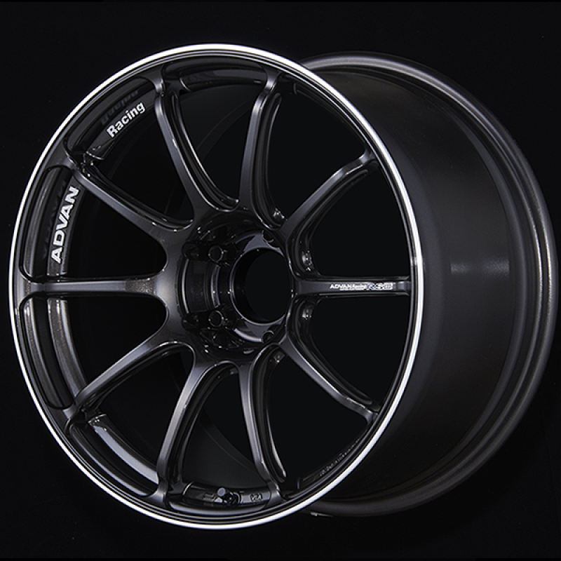 ADVAN RACING RSIII 18X8.5 +31 5-114.3 BLACK GUNMETALLIC & RING - YA38H31EBGR