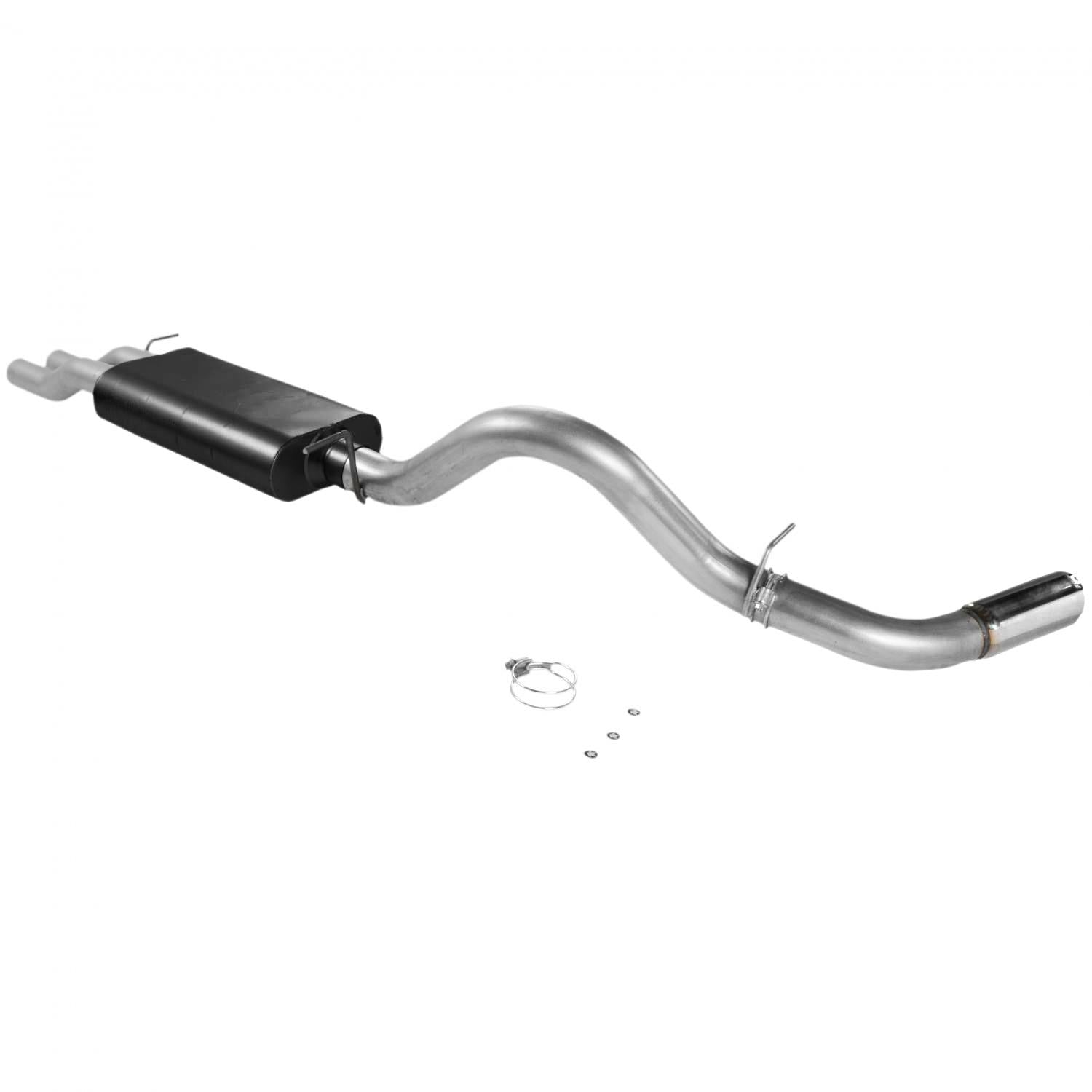 Flowmaster Cat-back System - Single Side Exit - American Thunder - Moderate Sound