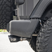 AFE Rebel Series Cat-Back Exhaust System w/ Black Tip (2018-2021 Wrangler) - 49-48096-B