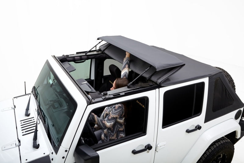 Rugged Ridge Voyager Top 4 Door Black Diamond Sail Cloth Tint; 07-18 Jku - 13861.35