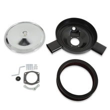 Holley RetroFilter Drive-By-Wire Air Cleaner - 14-Inch Diameter
 - Dual Snorkel - Chrome - 120-520