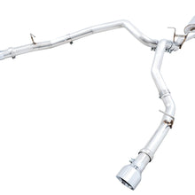 AWE 0FG Dual Rear Exit Catback Exhaust for 5th Gen RAM 1500 5.7L (with bumper cutouts) - Chrome Silver Tips - 3015-32005