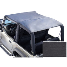 Rugged Ridge Roll Bar Top Black Denim; 76-91 Jeep Cj7/Wrangler Yj - 13554.15