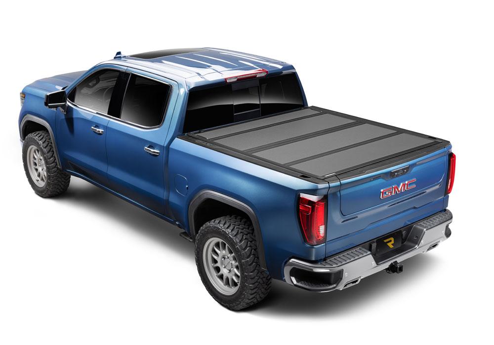 BAK Industries Bakflip Mx4 Hard Folding Truck Bed Cover - Matte Finish - 2019-2021 (New Body Style) Chevy Silverado/GMc Sierra 1500 6' 7" Bed (2019-2021 GMC Sierra 1500,2019-2021 Silverado 1500) - 448131