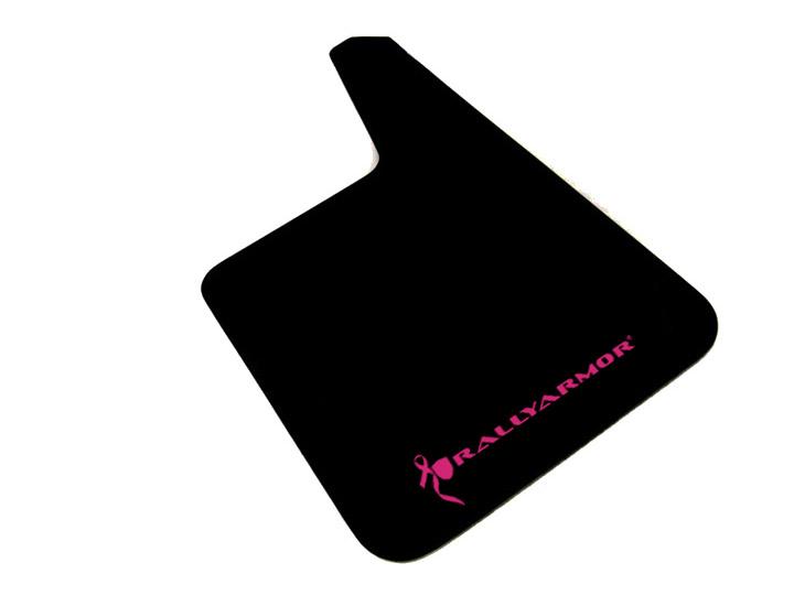 Rally Armor Black Mud Flap/Black Logo - MF20-BAS-BCPK