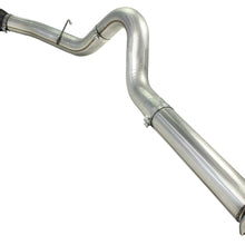 AFE Large Bore-HD 5 IN 409 Stainless Steel DPF-Back Exhaust System w/Black Tip - 49-43055-B