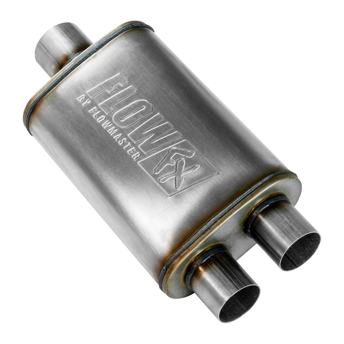 Flowmaster FlowFX Muffler 409S - 3.00 Center In/ 2.50 Dual Out - Moderate Sound