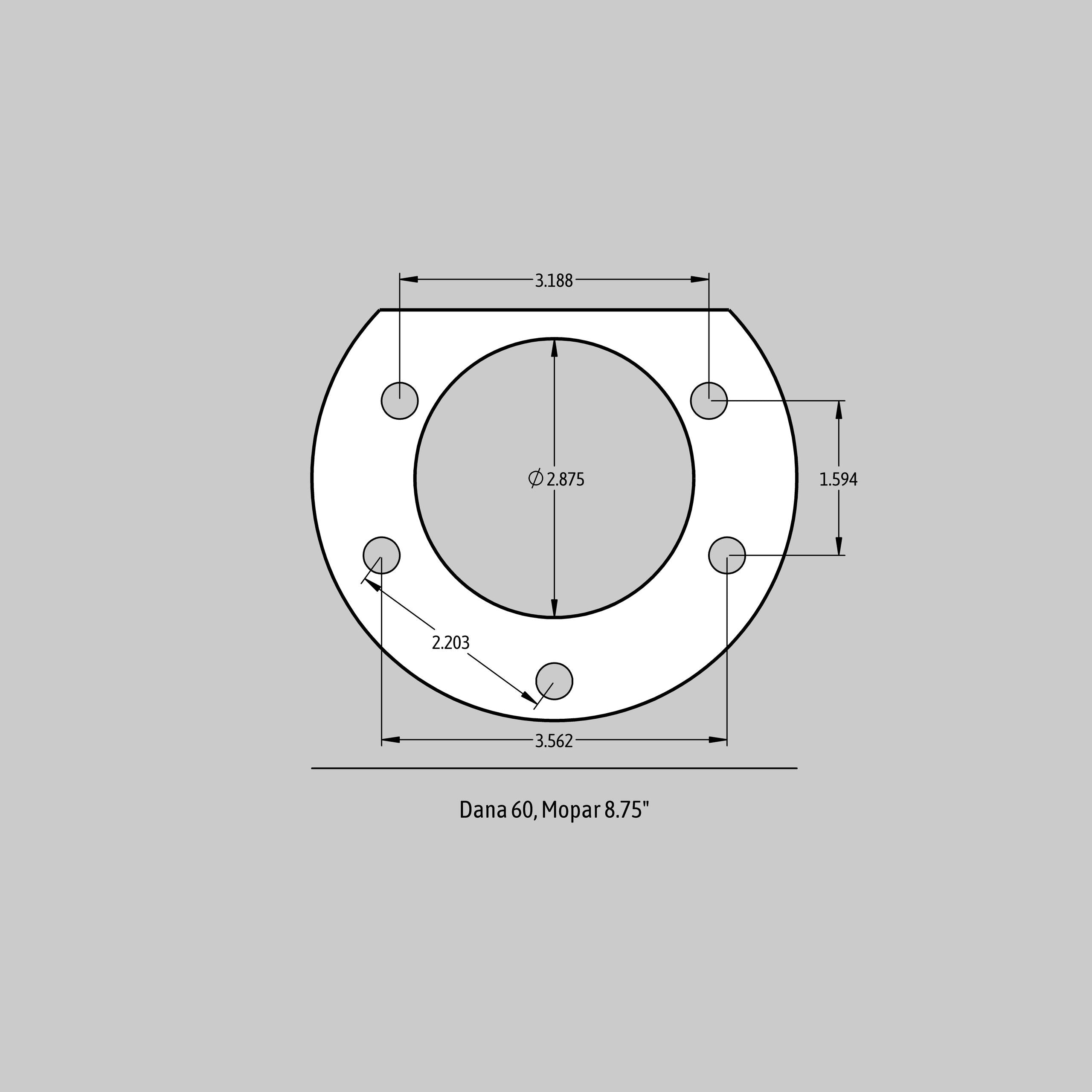 Baer 13" SS4+ Rear Brake Kit, Hugger Orange, SDZ - 4142041HO