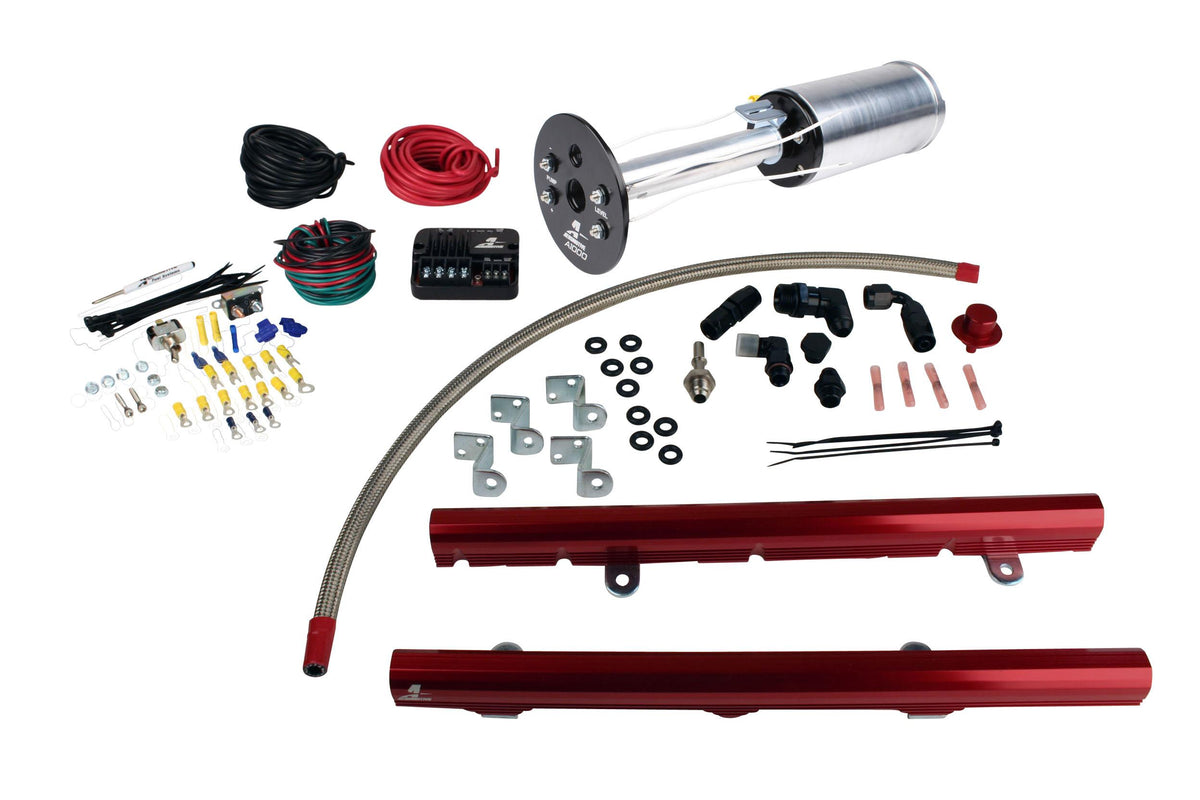 Aeromotive 03-13 Corvette Stealth A1000 Street Fuel System With Ls3 Fuel Rails - 17177